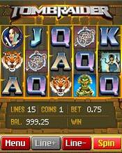 Download 'Tomb Raider Slot Machine (176x220)' to your phone